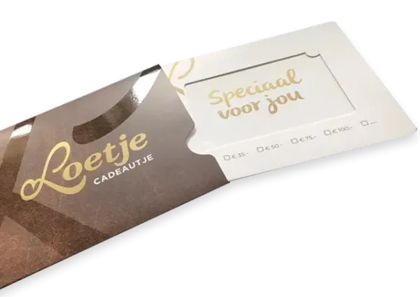 Giftcard van Loetje