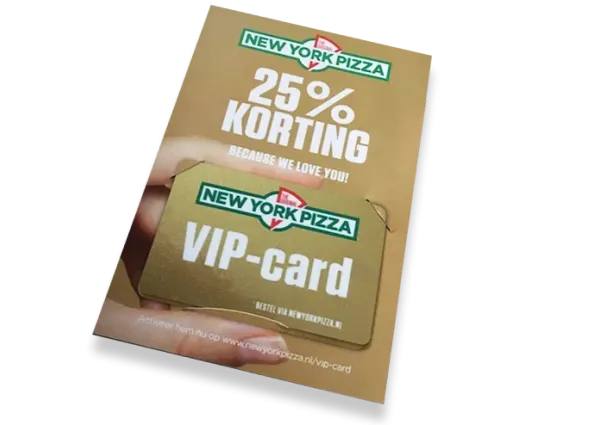 Giftcard van New York Pizza