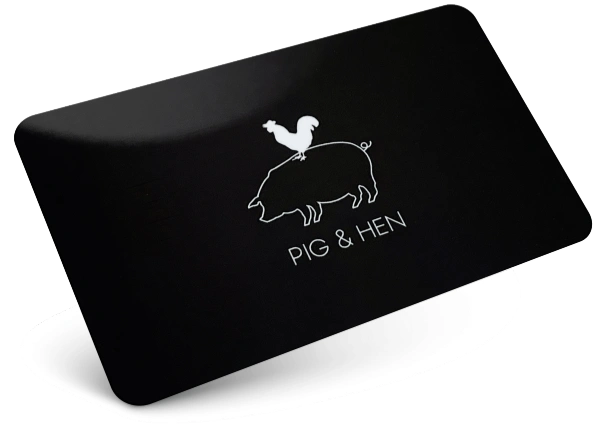 Giftcard van Pig & Hen